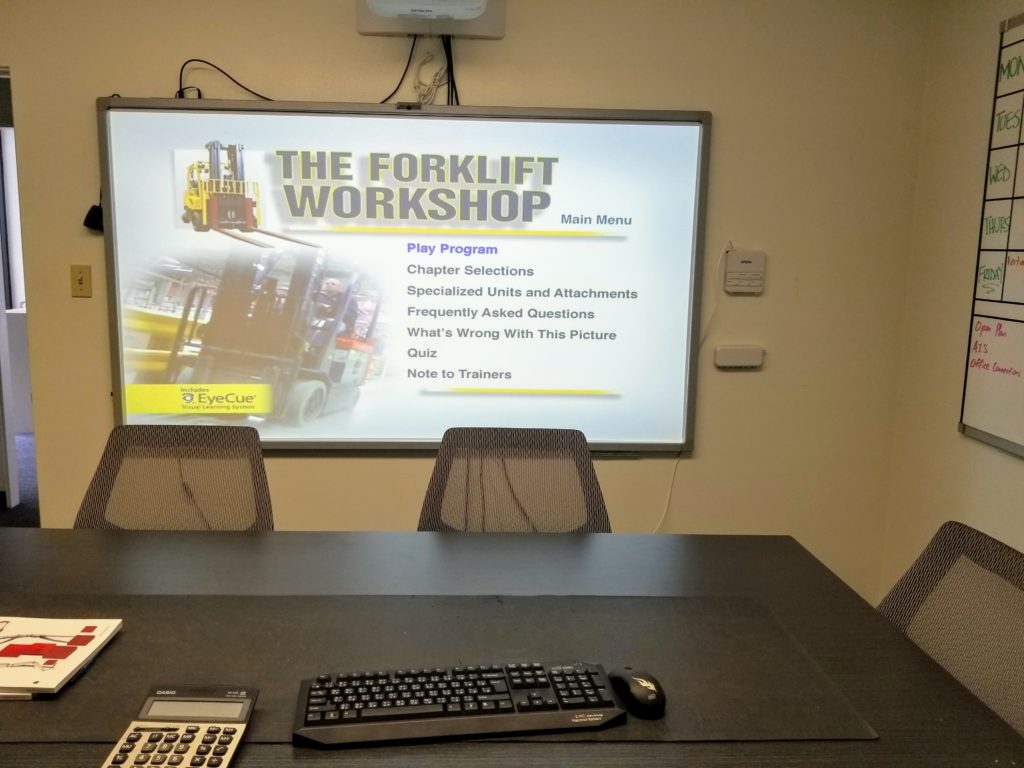 Onsite Forklift Certification
